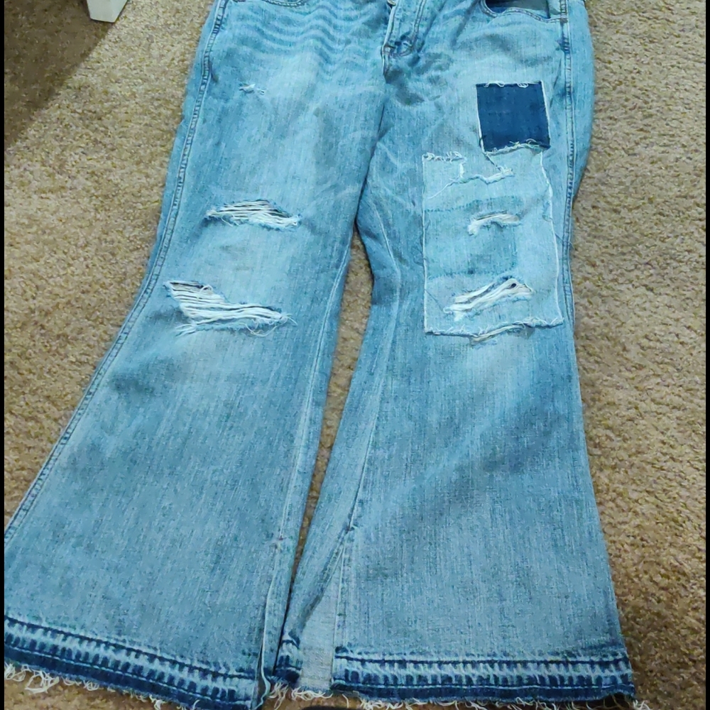 American Eagle Vintage High Rise Flare 16 short